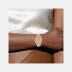 Elliot Women Quartz Rose Gold Dial Analog Stainless Steel Watch 14504554