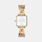 Cass Women Quartz Green Dial Analog Stainless Steel Watch 14504557