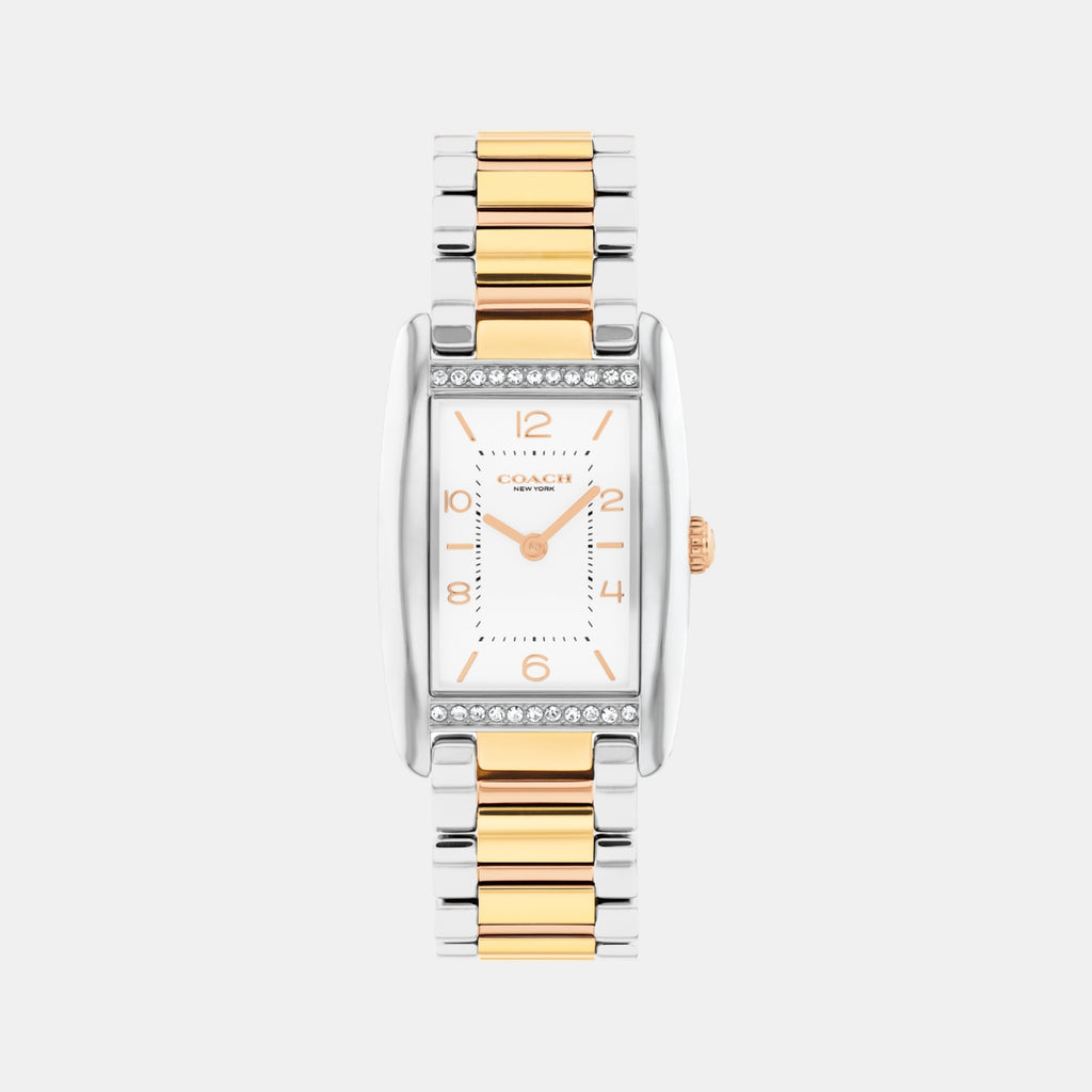 Reese Women Quartz Silver White Dial Analog Stainless Steel Watch 14504560