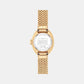 Sammy Women Quartz Thin Gold Dial Analog Stainless Steel Watch 14504567