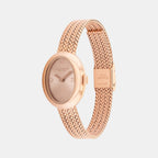 Sammy Women Quartz Pink Dial Analog Stainless Steel Watch 14504568