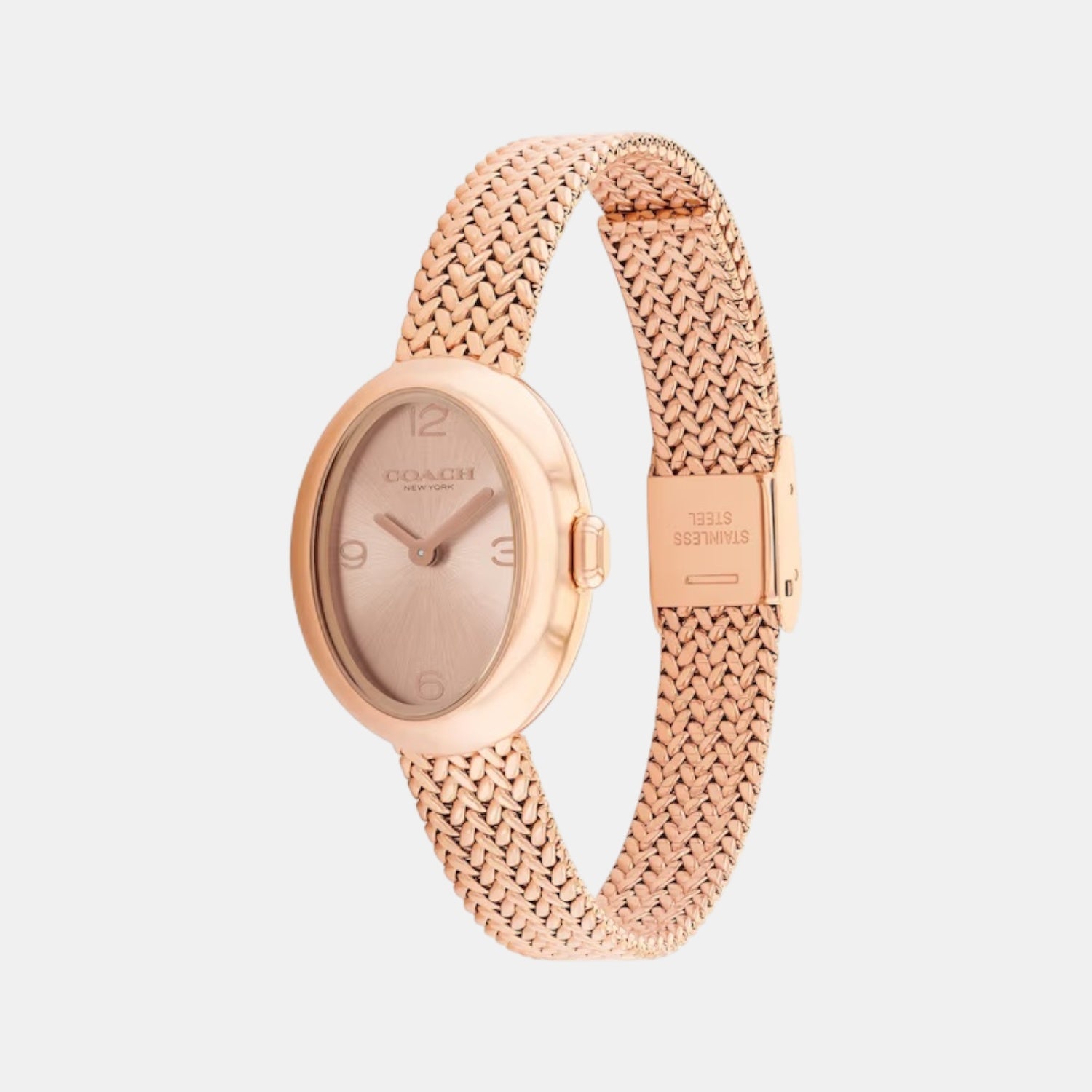 Sammy Women Quartz Rose Gold Dial Analog Stainless Steel Watch 14504568