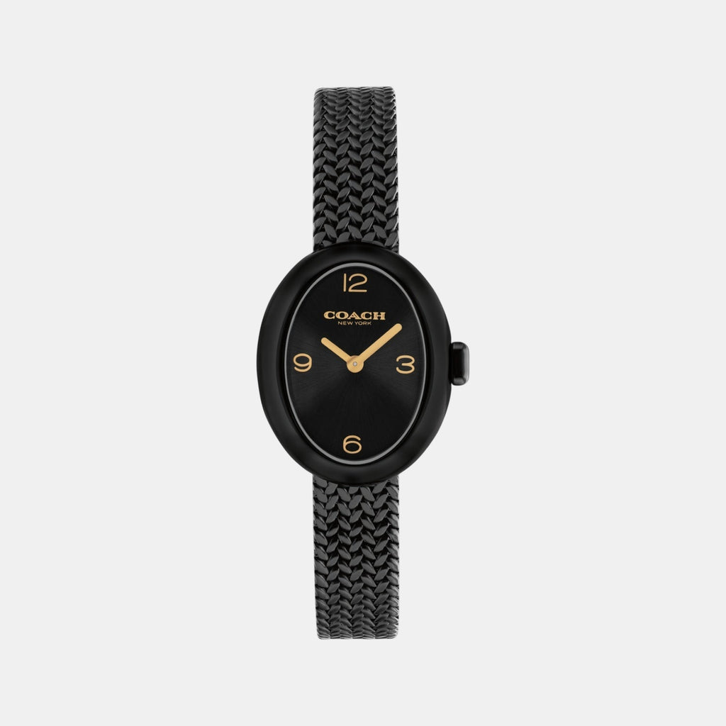 Sammy Women Quartz Black Dial Analog Stainless Steel Watch 14504569