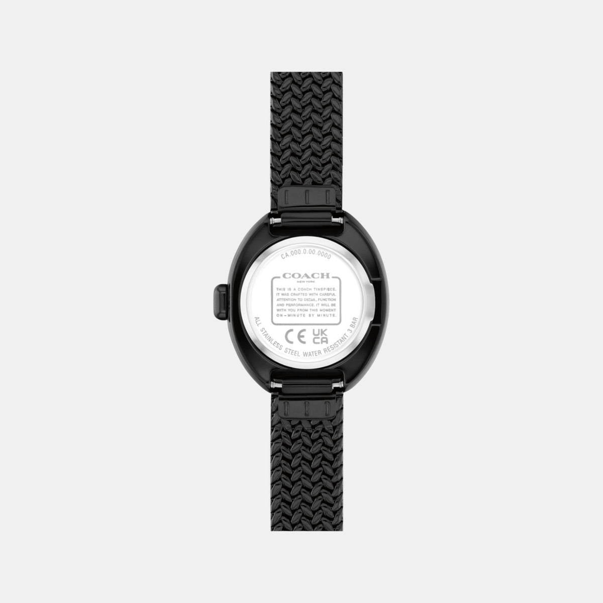 Sammy Women Quartz Black Dial Analog Mesh Watch 14504569