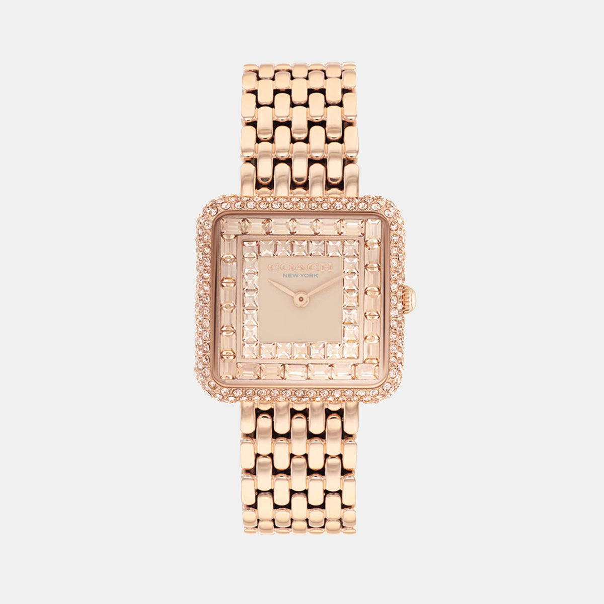 Cass Women Quartz Gold Dial Analog Stainless Steel Watch 14504577
