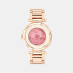 Cary Women Automatic Pink Dial Analog Stainless Steel Watch 14504581