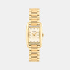 Reese Women Quartz Gold Dial Analog Stainless Steel Watch 14504588