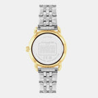 Women Quartz Silver Dial Analog Stainless Steel Watch 14504618