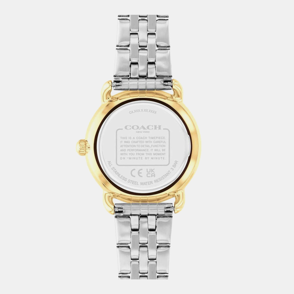 Elliot Women Quartz Silver Dial Analog Stainless Steel Watch 14504618