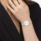 Women Quartz Silver Dial Analog Stainless Steel Watch 14504618