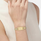 Cadie Women Quartz Gold Dial Analog Stainless Steel Watch 14504629