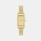 Cadie Women Quartz Gold Dial Analog Stainless Steel Watch 14504629