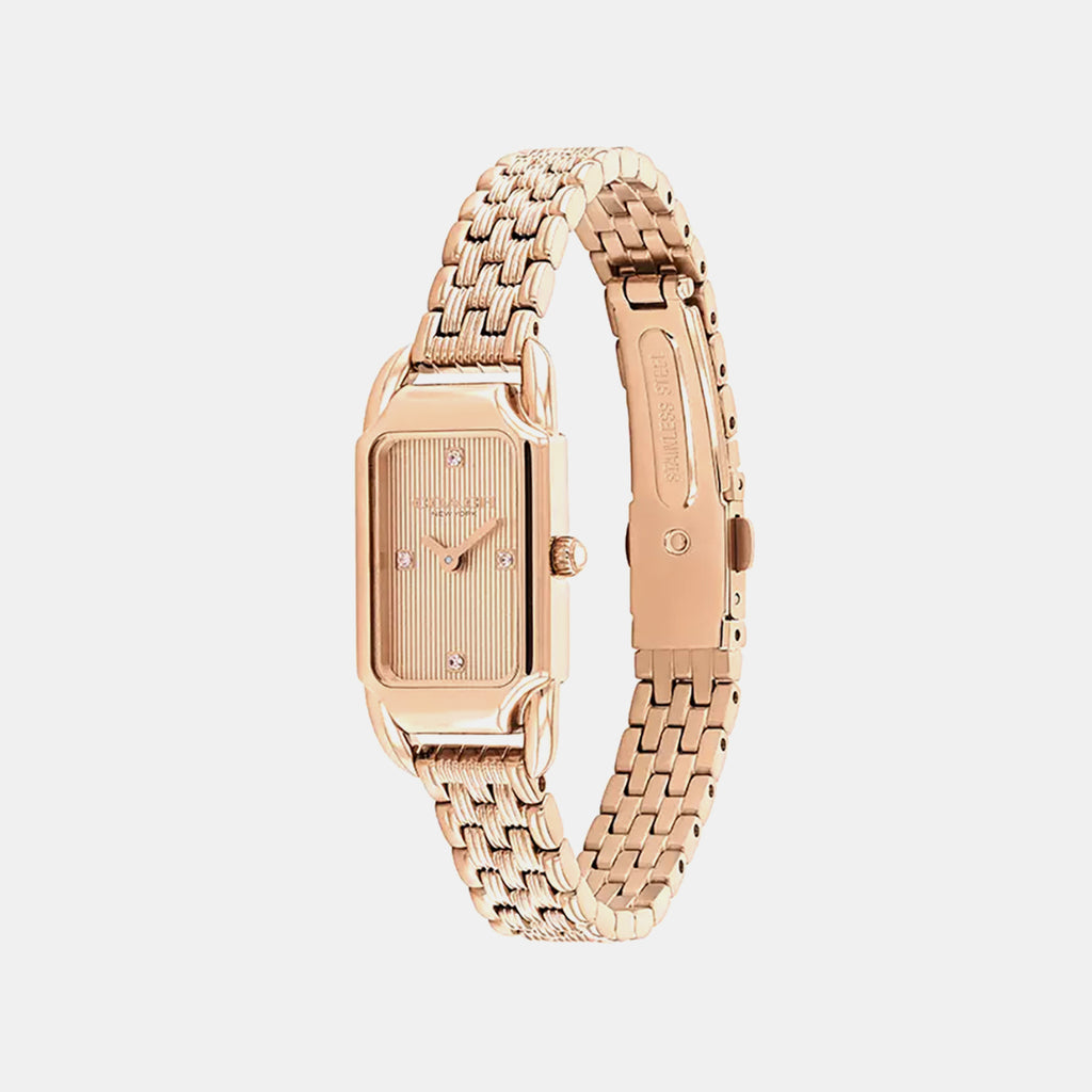 Cadie Women Quartz Rose Gold Dial Analog Watch 14504630