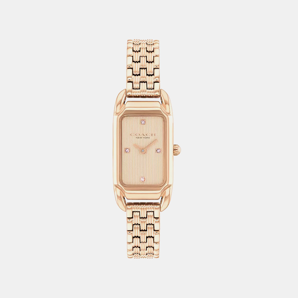 Cadie Women Quartz Rose Gold Dial Analog Watch 14504630