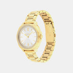 Kitt Women Quartz Silver Dial Analog Stainless Steel Watch 14504636