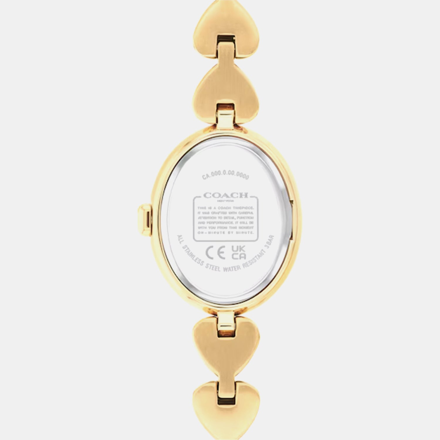 Sammy Women Quartz White Dial Analog Stainless Steel Watch 14504638