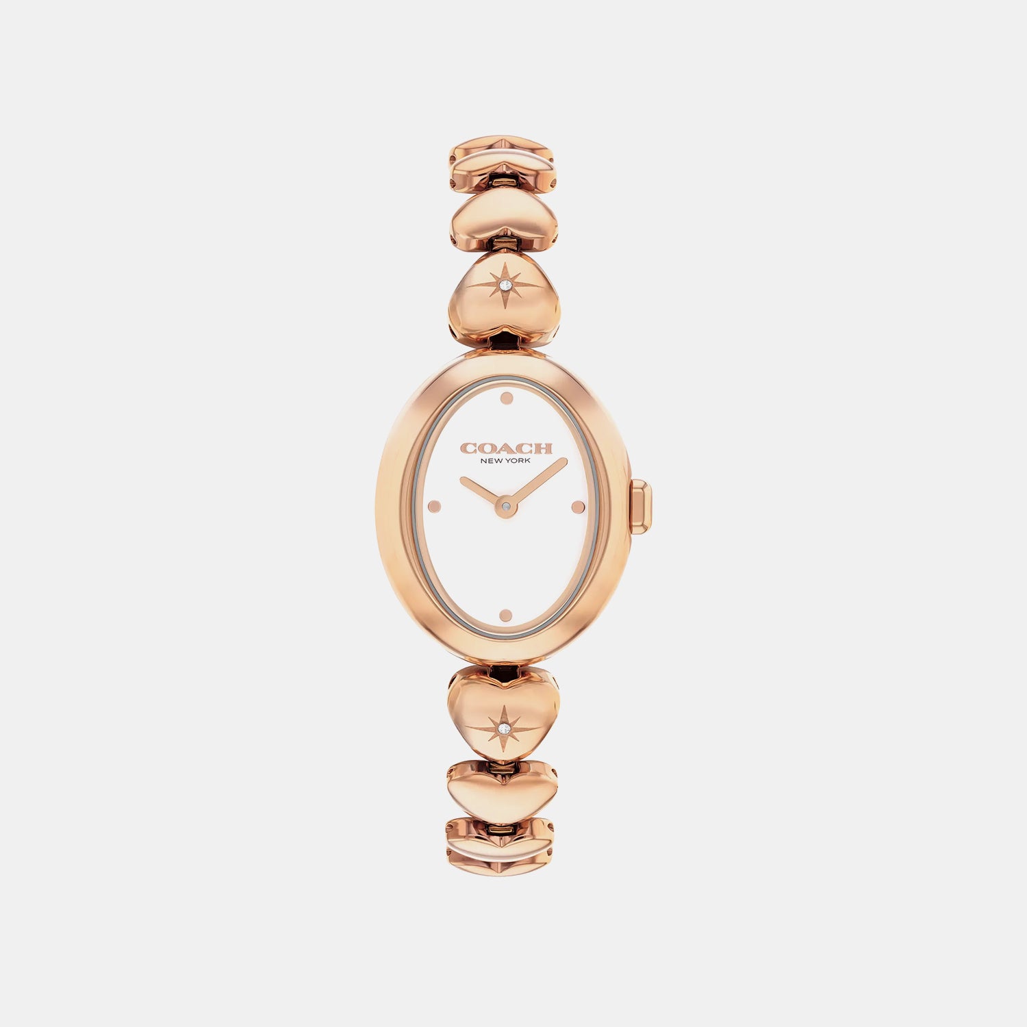 Sammy Women Quartz White Dial Analog Stainless Steel Watch 14504640