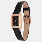 Reese Women Quartz Black Dial Analog Leather Watch 14504644