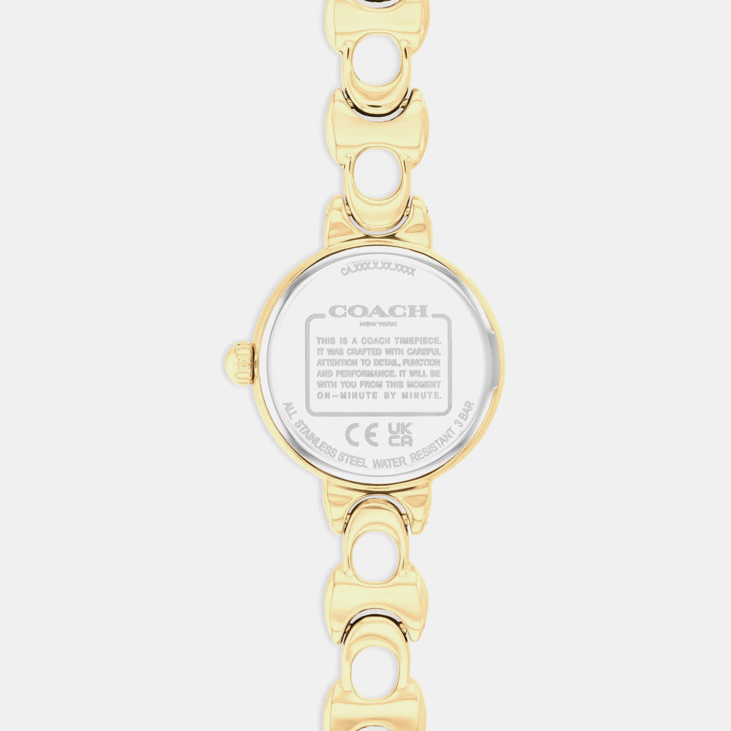 Iris Women Quartz White Dial Analog Stainless Steel Watch 14504650