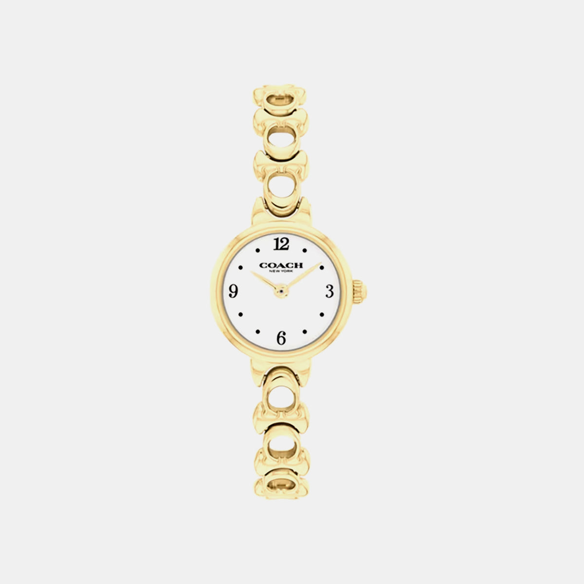 Iris Women Quartz White Dial Analog Stainless Steel Watch 14504650