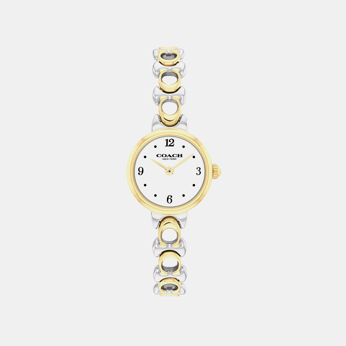 Iris Women Quartz White Dial Analog Stainless Steel Watch 14504653