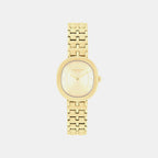 Harlow Women Quartz Gold Dial Analog Stainless Steel Watch 14504660