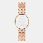 Harlow Women Quartz Rose Gold Dial Analog Stainless Steel Watch 14504661