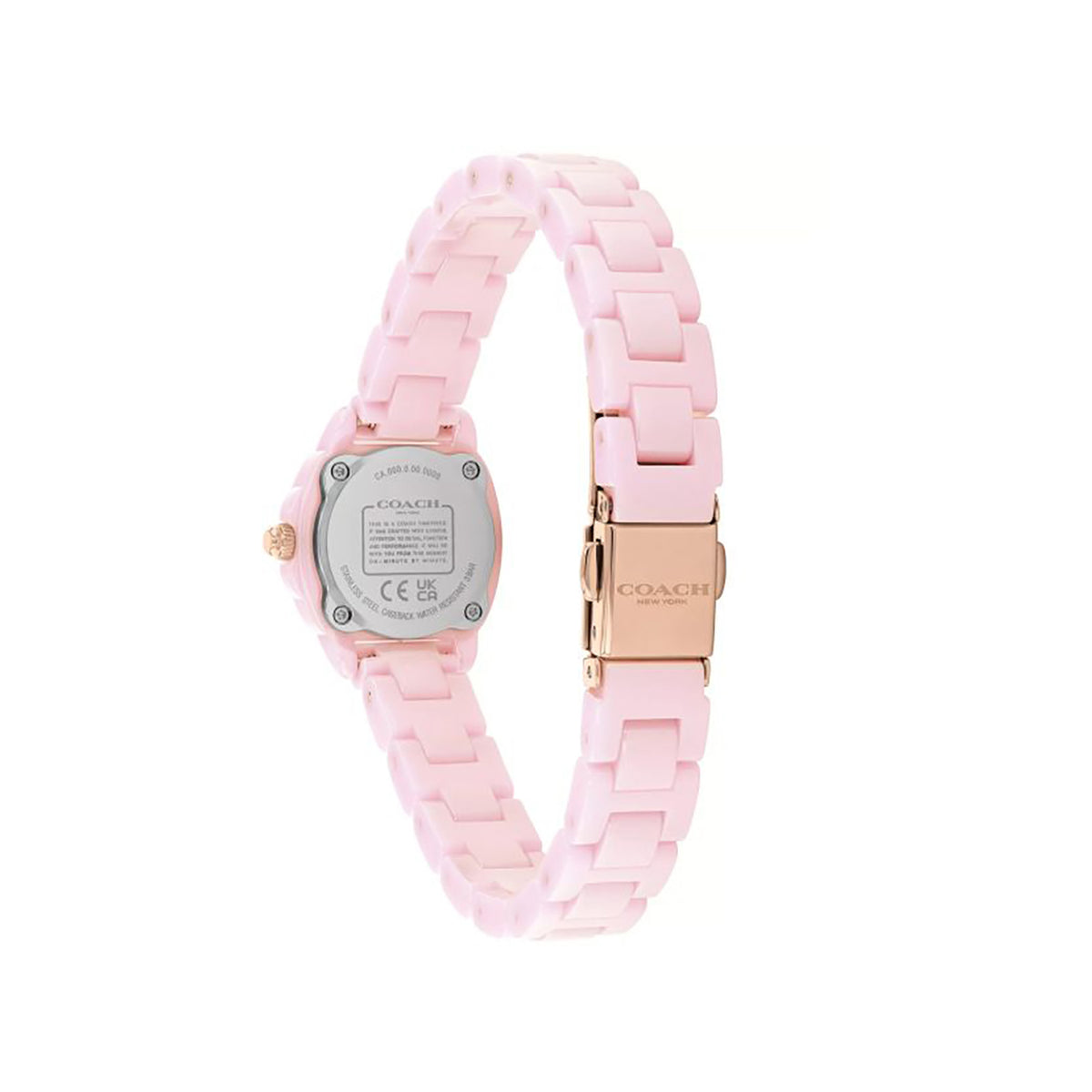 Kitt Women Quartz Pink Dial Analog Ceramic Watch 14504663