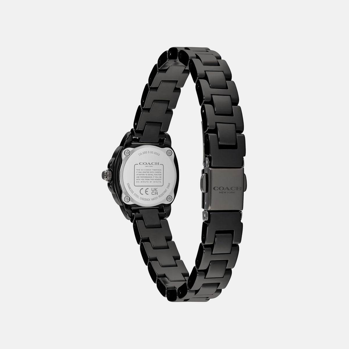 Kitt Women Quartz Black Dial Analog Ceramic Watch 14504665