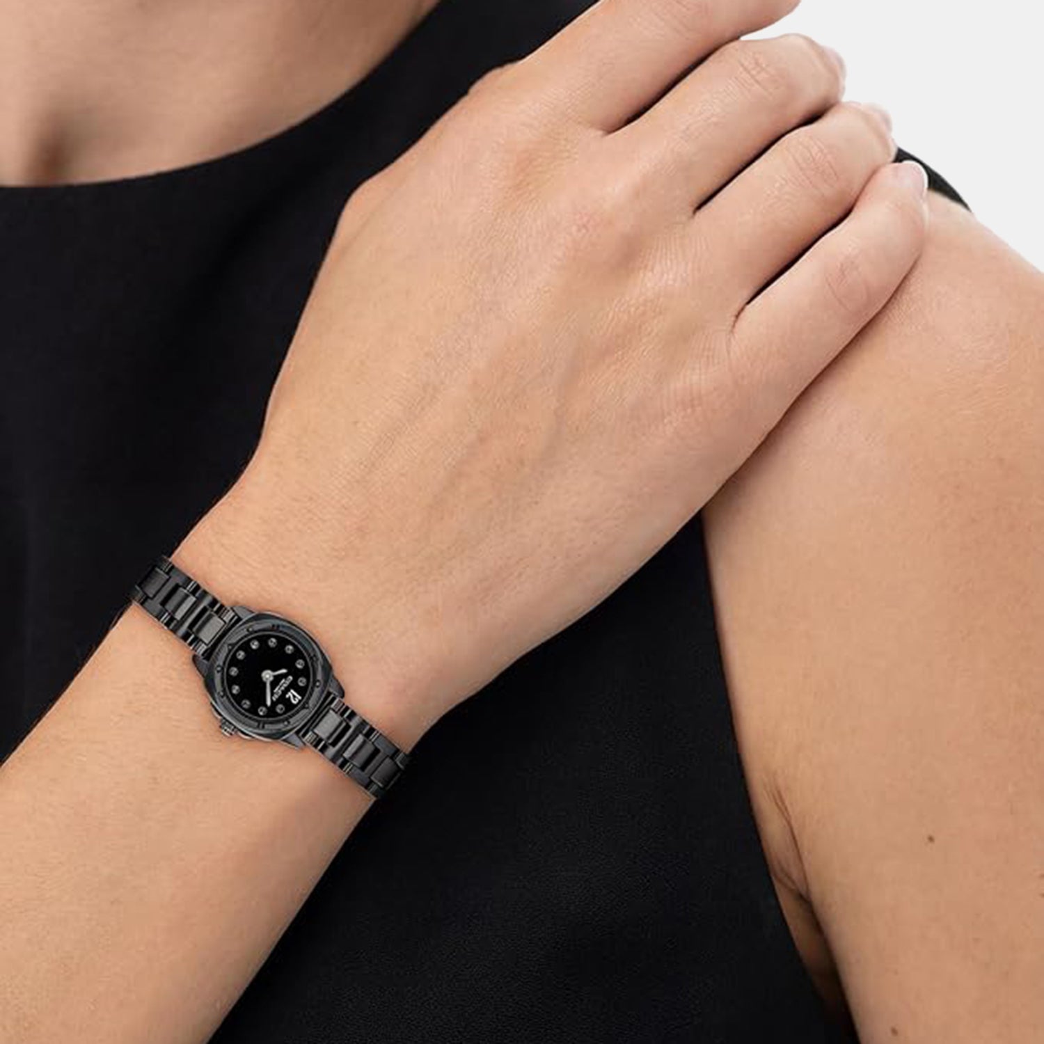 Kitt Women Quartz Black Dial Analog Watch 14504665