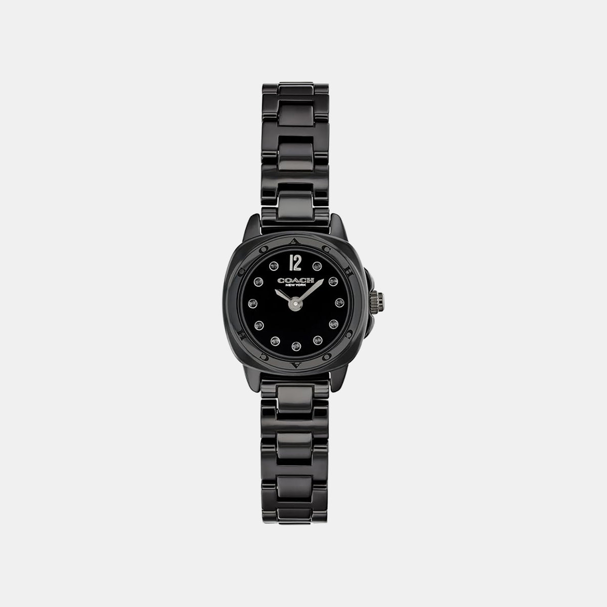 Kitt Women Quartz Black Dial Analog Ceramic Watch 14504665