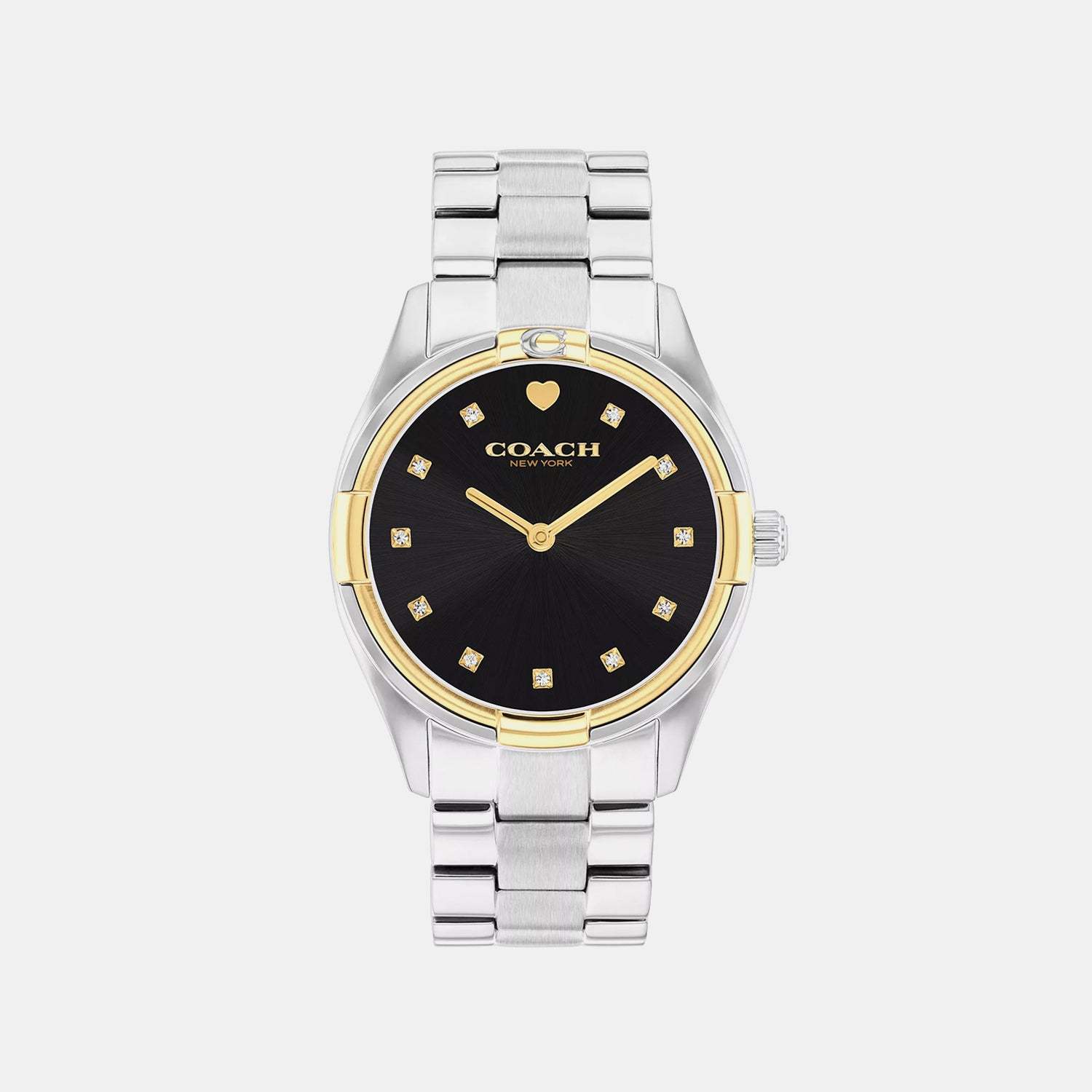 Brooks Women Quartz Black Dial Analog Stainless Steel Watch 14504666