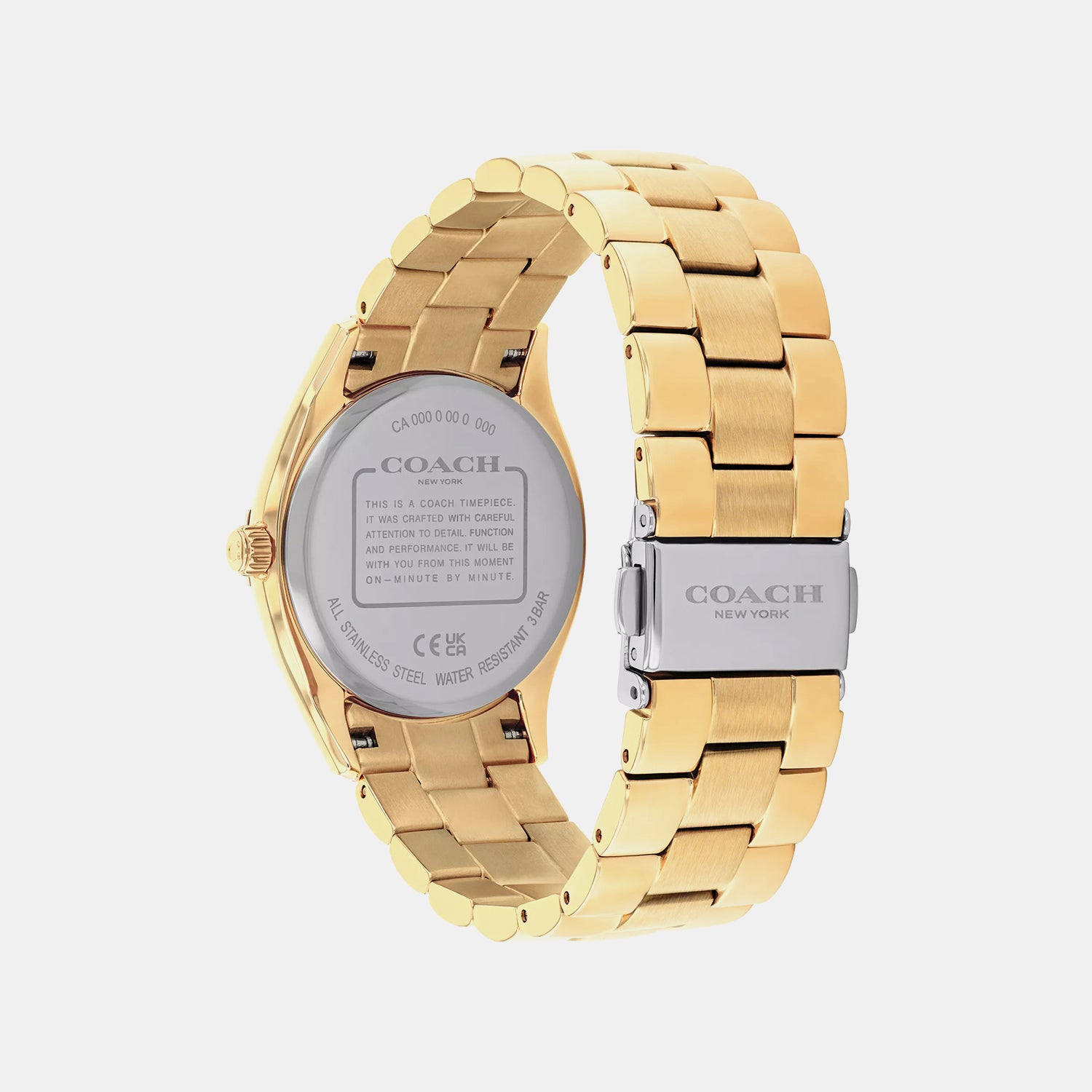 Brooks Women Quartz Silver Dial Analog Stainless Steel Watch 14504667