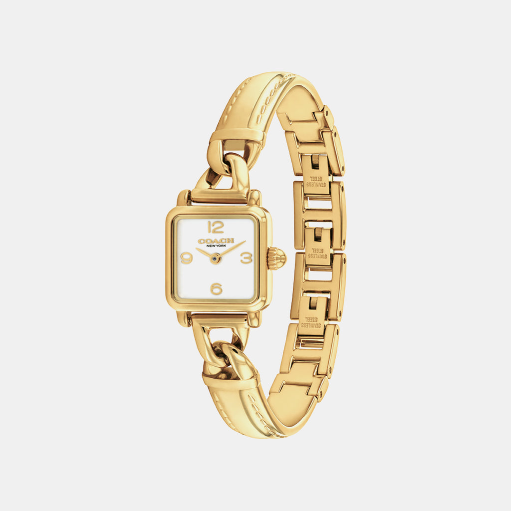 Cass Women Quartz White Dial Analog Watch 14504669