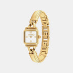 Cass Women Quartz White Dial Analog Watch 14504669
