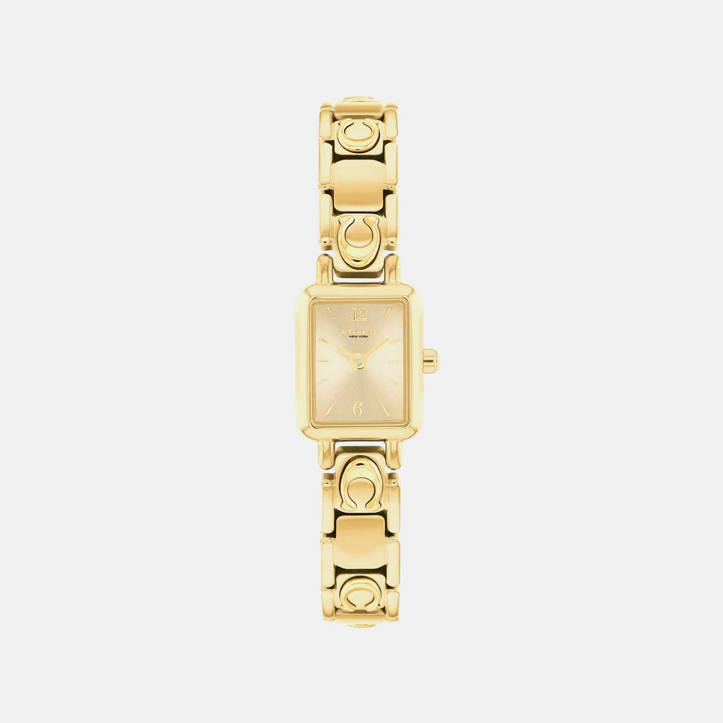 Mara Women Quartz Gold Dial Analog Watch 14504672