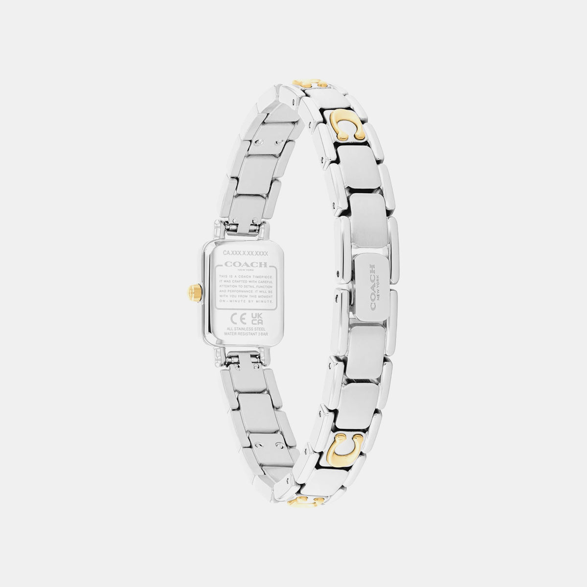 Mara Women Quartz Cream Dial Analog Stainless Steel Watch 14504673