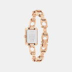 Mara Women Quartz Pink Dial Analog Stainless Steel Watch 14504695
