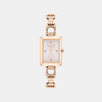 Mara Women Quartz Pink Dial Analog Stainless Steel Watch 14504695