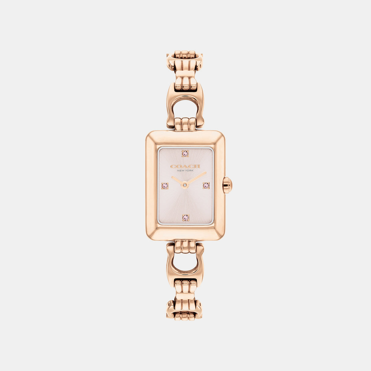 Mara Women Quartz Pink Dial Analog Stainless Steel Watch 14504695