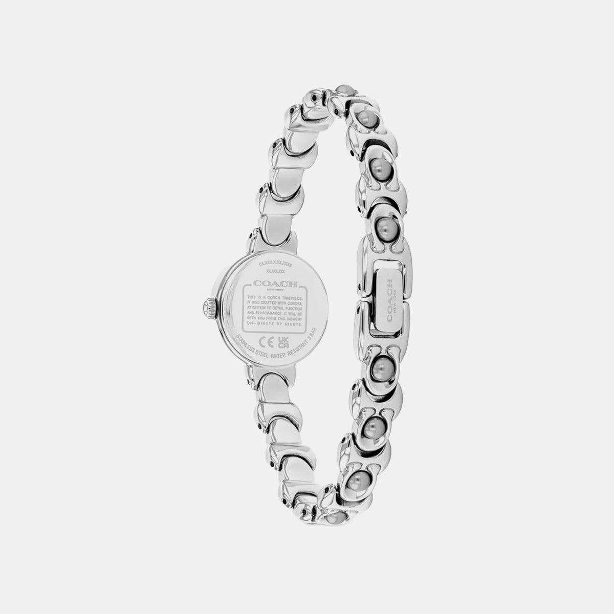 Women Quartz Mother Of Pearl Dial Analog Stainless Steel Watch 14504698