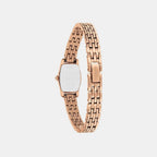 Greta Women Quartz Rose Gold Dial Analog Stainless Steel Watch 14504717