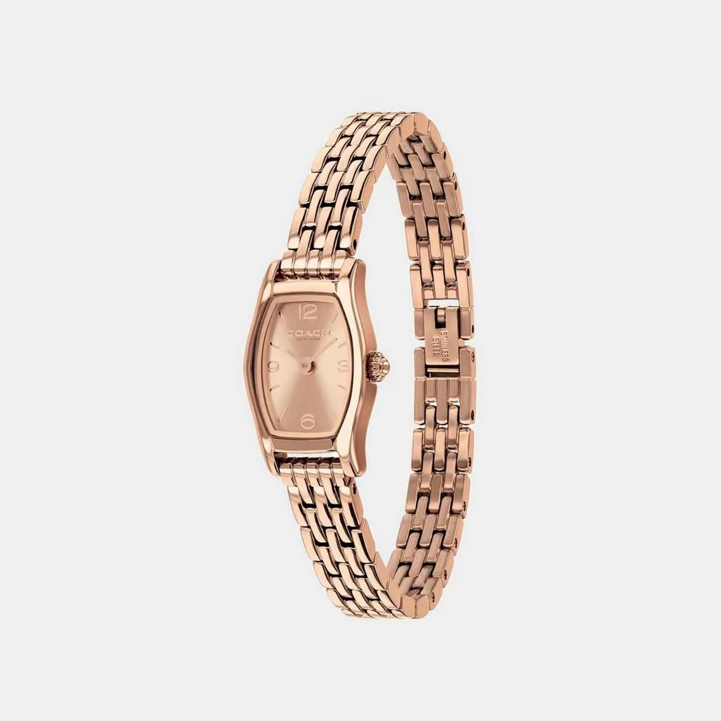 Greta Women Quartz Rose Gold Dial Analog Stainless Steel Watch 14504717