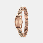Greta Women Quartz Rose Gold Dial Analog Stainless Steel Watch 14504717