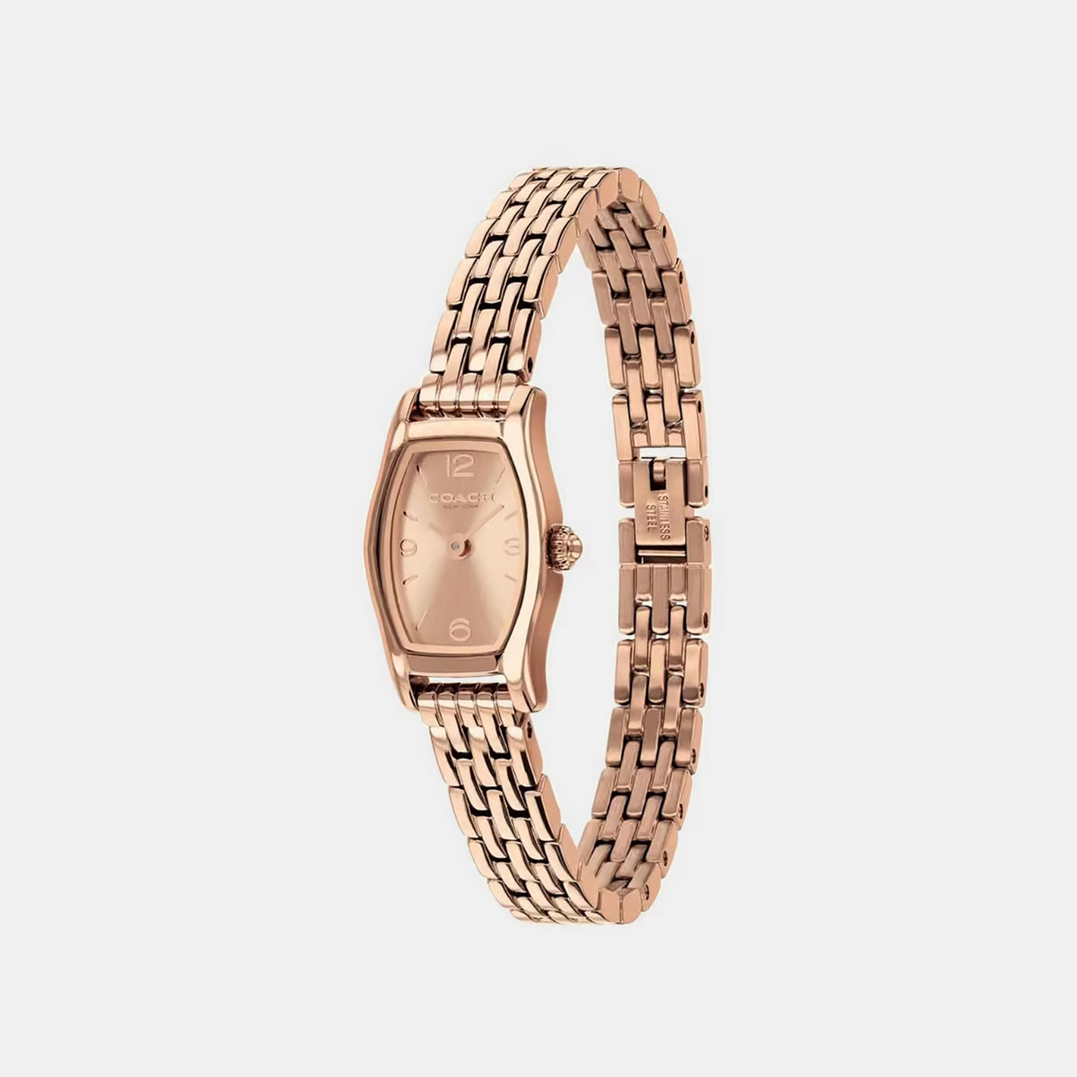 Greta Women Quartz Rose Gold Dial Analog Stainless Steel Watch 14504717