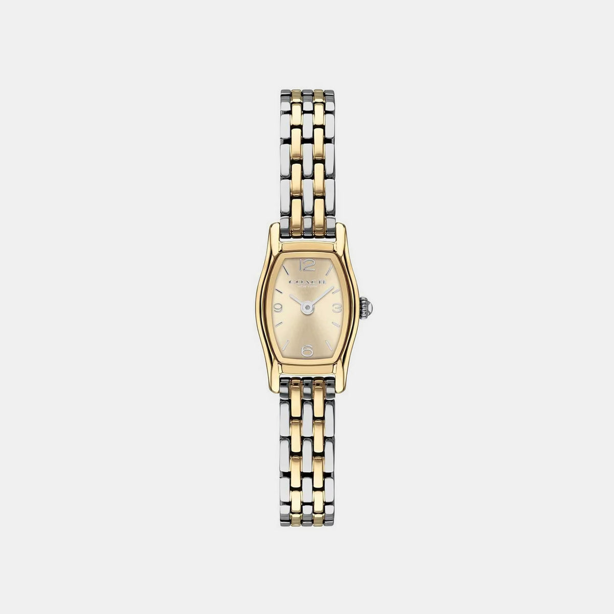 Greta Women Quartz Champagne Dial Analog Stainless Steel Watch 14504718