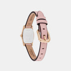 Greta Women Quartz Silver Dial Analog Leather Watch 14504721