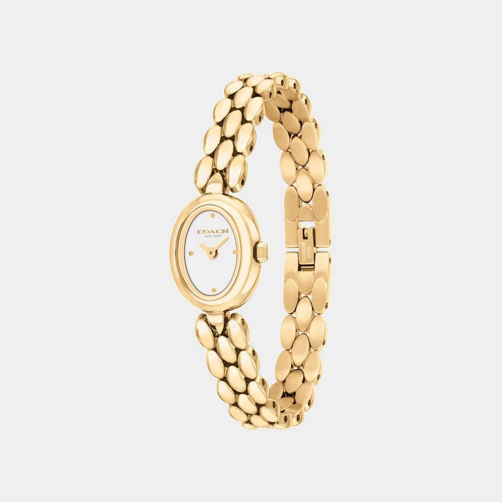 Sammy Women Quartz White Dial Analog Stainless Steel Watch 14504735