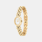 Sammy Women Quartz White Dial Analog Stainless Steel Watch 14504735