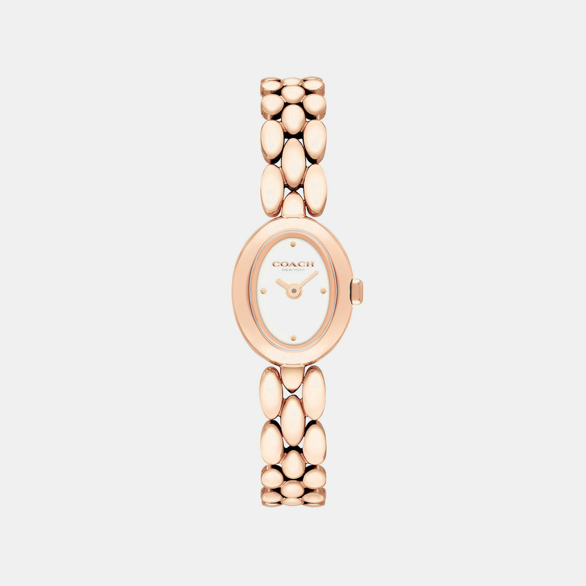 Gleam Women Quartz White Dial Analog Stainless Steel Watch 14504737